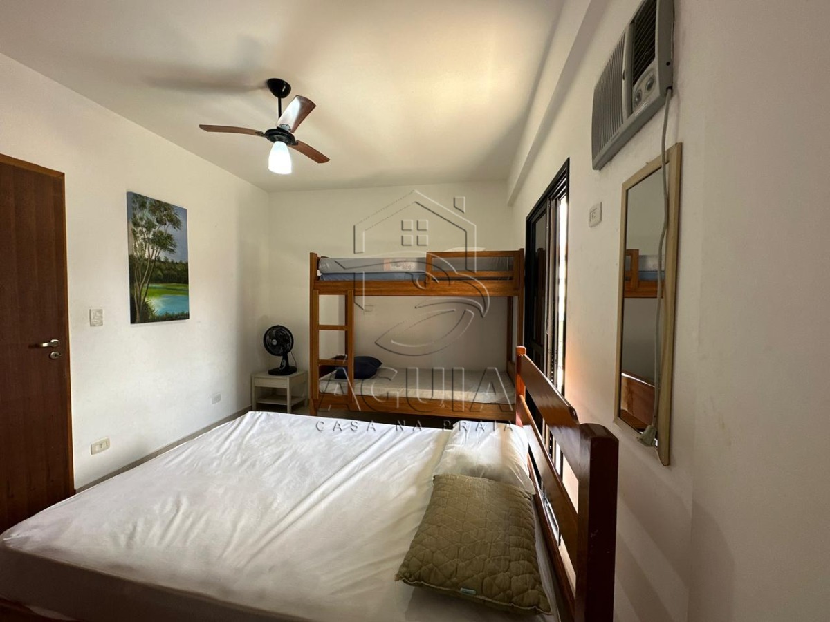 Apartamento à venda no Acaraú em Ubatuba com 3 suítes, varanda gourmet e duas vagas cobertas, próximo às praias do Litoral Norte.